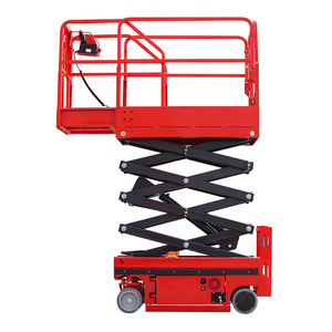 6M 8M 10m 12M 14m nền tảng làm việc trên không hoàn <span class=keywords><strong>to</strong></span>àn tự động nâng thang máy cắt kéo điện cầm tay Nâng Nền tảng - Product Image 1