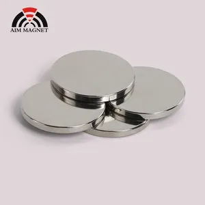 AIM High Quality Practical Strong Suction Neodymium Magnet N52 Round Magnet Custom Wholesale
