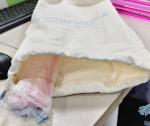 Ensemble porte-Mahjong et poussoir rose clair fabriqué à la main en <span class=keywords><strong>bois</strong></span> véritable et peint à la main - Product Image 6