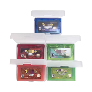 เคสเปลือกหอยสีแดงทับทิม มรกต ไพลิน สำหรับ GBC GB SP GBM NDSL  วัสดุพลาสติกทนทาน สำหรับตลับเกมซีรีส์ EG-052 รุ่น OEM แบรนด์แท้ - Product Image 4