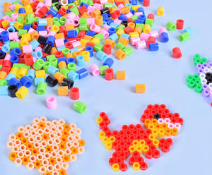 Nuevo Kit Creativo de Cuentas Fusibles DIY de 10 mm: Cuentas Perler de 10 mm con Diseños de Peces, Dinosaurios y Frutas, Juego de <span class=keywords><strong>8</strong></span> Colores para Manualidades y Juguetes para Niñas - Product Image 6