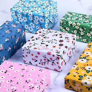 Small Floral Coated Virgin Gift Wrapping <b>Paper</b> with Recycled Materials Wholesale Holiday Gift Box Wrapping <b>Paper</b> Roll - Product Image 4