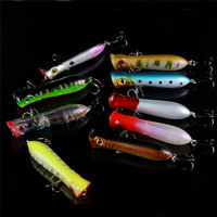 WEIHE – gros leurre Wobbler de 8cm, 12gg, appâts artificiels durs pour bar, brochet, Crankbait, méné, carpe, pêche Popper