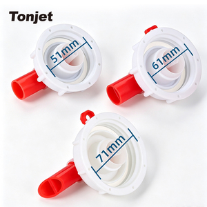 Bouchon de réservoir IBC robuste <span class=keywords><strong>avec</strong></span> joint rouge anti-fuite, filetage grossier S60x6, couvercle anti-poussière et couvercle d'étanchéité pour conteneur chimique de 1000L - Product Image 3