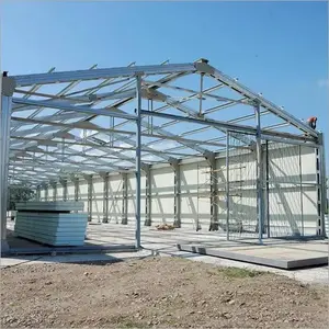 Quonset hutte bâtiment métal box pour chevaux jardin bureau utilisé hangar en acier fabricant de hangars préfabriqués en chine