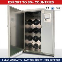 RVS 304 Warmtepomp Fruitdroger voor de verwerking van abrikozen en perzikslices, 200kg, CE EMC LVD gecertificeerd