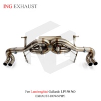 Système d'échappement à soupapes ING pour Lamborghini Gallardo LP550-2/LP560-4 5.2L V10 2003-2013 |   Échappement quadruple 550-560HP avec télécommande – Vente en gros