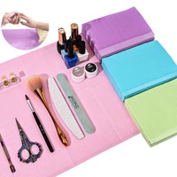 125 pièces/sac de tampons nettoyants jetables, nappes de protection, nappes en poudre, bavoirs dentaires, tampons de nettoyage pour tatouage