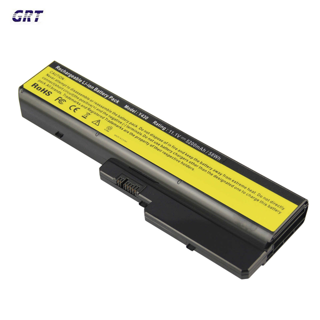11.1V 5200mah Rechargeable Battery Laptop Batteries for Lenovo Y430 G430 G450 G455A G530 G550 42T4725 FRU 42T4727