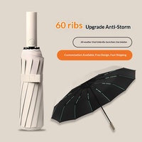 Parapluie automatique résistant aux UV XMC, parapluie pliable renforcé coupe-vent et imperméable pour hommes et femmes, voyages courts et jours de pluie