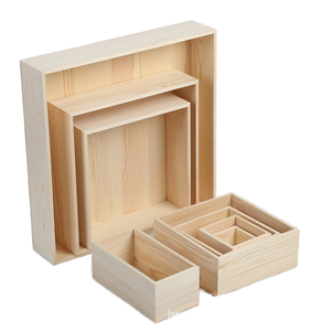 Caja de almacenamiento personalizada de madera maciza ecológica grabada con tapa de pino de <span class=keywords><strong>XNS</strong></span> para embalaje de joyería de dulces de boda y uso de escritorio - Product Image 4
