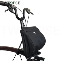 TWTOPSE Panier de vélo MINI 15L pour vélo pliant Brompton Sac de vélo Cyclisme Compatible avec 3SXITY PIKES 3 trous Dahon Tern Fnhon Sacs portables