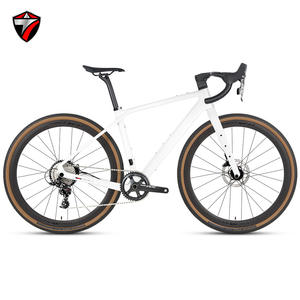 Bicicleta de Carretera Gravel-X de 11 Velocidades con Frenos de Disco Hidráulicos SRAM <span class=keywords><strong>APEX</strong></span>, Cuadro de Fibra de Carbono, Cableado Interno, <span class=keywords><strong>Manillar</strong></span> Curvo - Product Image 6