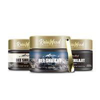 Résine de Shilajit de l'Himalaya au goût de miel naturel, acide fulvique, résine de Shilajit au miel