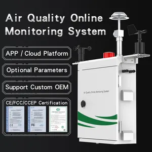 Safewill Factory Direct Sale Air Quality Monitoring Station Co2 Monitor PM2.5 Air Quality Monitor