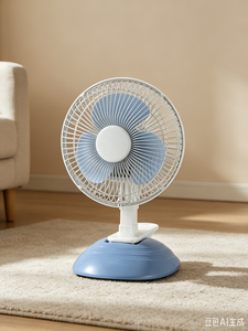 Ventiladores de Mesa Eléctricos de Plástico para Enfriamiento de Aire, Eficiencia Energética, Ecológicos, Funcionamiento Silencioso para Uso Doméstico - Product Image 3
