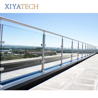 XIYATECH garde-corps de balcon extérieur en acier inoxydable Offres Spéciales balustrade de balustrade de tige de tube inoxydable