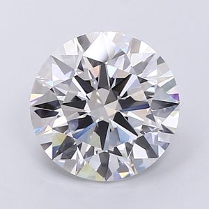 3,71 E VVS2 para piedra de diamante suelta cultivada en laboratorio redondo certificado GIA para joyería para anillos, pulseras y collares - Product Image 1