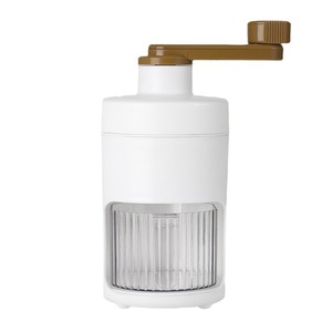 DIY Hand Crank Ice Shaver Manual Ice Crusher 400G White Plastic For Smoothie Milkshake Making - Product Image 5