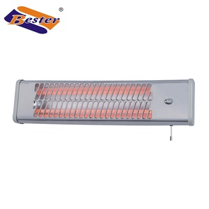 Riscaldatore Elettrico a <span class=keywords><strong>Infrarossi</strong></span> con 2 Tubi al Quarzo da Parete per Bagno - Product Image 2