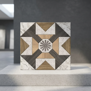 Carreaux de sol en céramique émaillée de la série numérique Classic Stone 300x300mm, pour un intérieur moderne de salon - Product Image 6