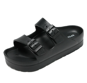 <strong>Women's</strong> Comfortable Fashion Solid EVA Platform Sandals With Soft <strong>Arch</strong> Thick Sole Adjustable <strong>Fit</strong> - Product Image 4