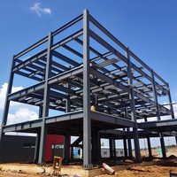 Estructura Metálica Prefabricada de Acero Ligero, Estructura de Acero para Edificios de Gran Altura, Viviendas Múltiples y Apartamentos