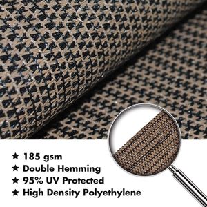 Toldo de Malla Impermeable para Jardín, Hecho a Mano, 100% HDPE Virgen, Protección Solar - Product Image 6