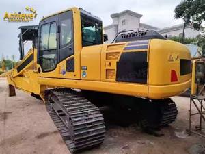 รถขุดตีนตะขาบมือสองยี่ห้อญี่ปุ่น โคมัตสึ รุ่น PC200 น้ำหนัก 20 ตัน เครื่องจักรที่เชื่อถือได้ ประหยัดน้ำมัน พร้อมระบบ PLC ในเครื่องยนต์และเกียร์ - Product Image 3