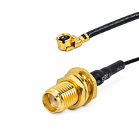 Câble Pigtail RF SMA Femelle à U.FL pour Module WiFi, Câble d'Extension d'Antenne Coaxiale Mini 1.13mm 1.37mm 0.81mm