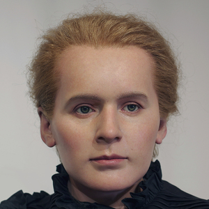 Mannequin réaliste grandeur nature de <span class=keywords><strong>physicienne</strong></span>, collection d'art de qualité exposition pour musée scientifique, forte durabilité - Product Image 3