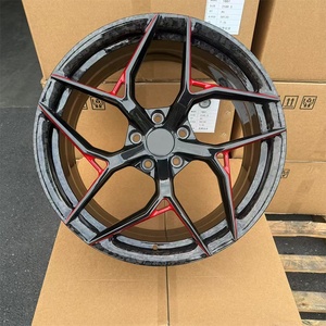Jantes forgées 20x9 21x12 décalées en alliage d'aluminium sur mesure <span class=keywords><strong>17</strong></span> - 22 <span class=keywords><strong>pouces</strong></span> 5x100 5x108 5x112 5x114.3 5x115 5x120 Corvette C6 C7 C8 - Product Image 2