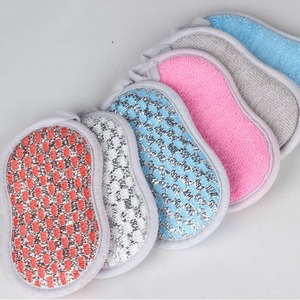 Estropajo de Doble Cara Shandong, Colores Variados, Esponja de Limpieza para Cocina, Uso Doméstico - Product Image 3