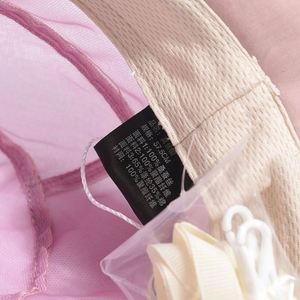 Women's Striped Sunshade Hat <b>Small</b> Floral Casual Fisherman Hat for Spring Summer Breathable Thin - Product Image 4