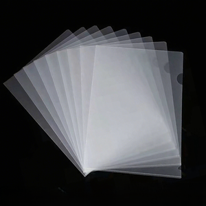 Plástico rígido Impresión personalizada Esmerilado Transparente <span class=keywords><strong>PVC</strong></span> A4 Hoja de película Tarjetas y protección de archivos - Product Image 1