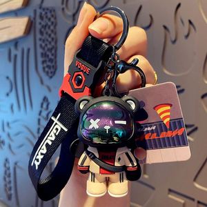 Hot Bear Keychain lightning Female Car Doll <b>Key</b> <b>Chain</b> Wrist Rope Keyring Bag Charm Pendant Accessories Gift - Product Image 3
