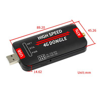 4G DONGLE SIM7600CE-CAT4 de alta velocidad UART Industrial Sim Router antenas externas 4G LTE Wifi Dongle USB módem