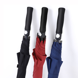 Parapluie de golf à ouverture automatique, armature en fibre, protection UV pour usage extérieur - Product Image 1