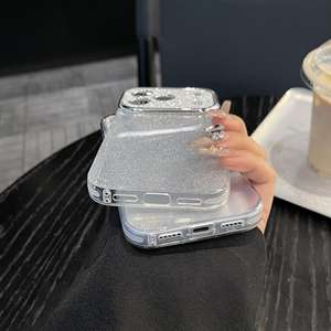 Étui à paillettes grand format pour iPhone 17 Pro Max, compatible avec iPhone 16, antichoc, sensation premium 3-en-1 pour iPhone 15/14 - Product Image 4