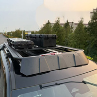 Déflecteur d'air universel pour barres de toit, déflecteur de vent, réduction du bruit, spoiler pour accessoires de barres transversales de toit de voiture Jetour T1