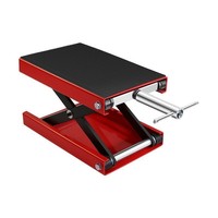 Plateforme élévatrice pour moto à couleurs personnalisables, support de stationnement pour moto, banc de réparation