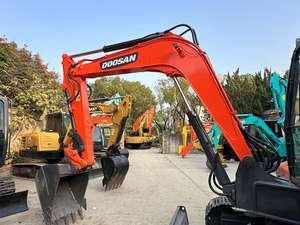 Miniexcavadora Hidráulica Usada Doosan DX60 de 5.5 Toneladas en Excelentes Condiciones, Motor Yanmar, Modelo 2024, Segunda Mano de Corea - Product Image 4