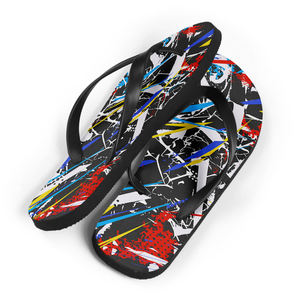 Tongs de plage personnalisées Personnage de dessin animé personnalisé Imprimés Intérieur Extérieur Sandales Tongs pour hommes - Product Image 4