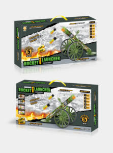 Mini Lanzacohetes Electrónico <span class=keywords><strong>de</strong></span> Juguete, Morteros <span class=keywords><strong>de</strong></span> Camuflaje con Cartuchos, Juego <span class=keywords><strong>de</strong></span> Simulación <span class=keywords><strong>de</strong></span> Disparos para Niños - Product Image 5