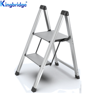 2/3/4 bước nhôm hiện đại gấp thang gia đình với tay vịn anodize hoàn thành mở rộng nền tảng chống trượt pattens nhẹ - Product Image 1