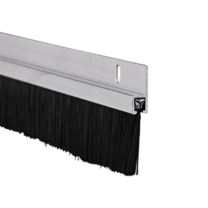 באיכות גבוהה H צורה שחור ניילון חותמות רצועת מברשת לדלת מוסך - Product Image 1