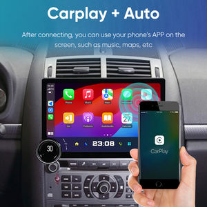 11.8 pollici doppio manopole per <span class=keywords><strong>Peugeot</strong></span> <span class=keywords><strong>407</strong></span> 2004-2008 autoradio DVD multimediale lettore Video Android Auto GPS navigazione Carplay DSP 5G - Product Image 5