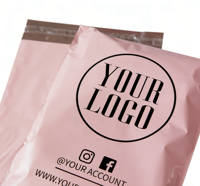 Sacs d'expédition en polyéthylène personnalisés avec logo, imperméables, autocollants, pour les marques de mode