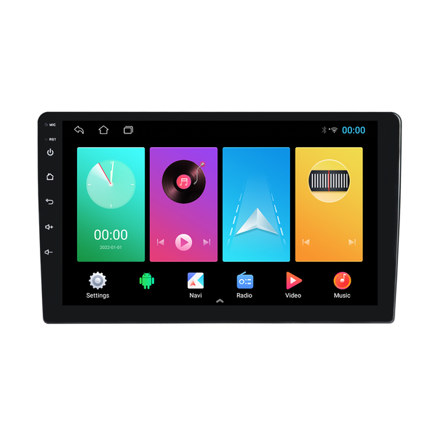 Best Price Android 11 System 1+16gb  2+32gb With Sim Card Slot 4Core Universal Car Radio Stereo 9Inch Car Radio Player