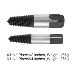 Extractor de Tornillos de 4 y 6 Puntas para Tuberías de Agua, para Grifos y Válvulas Angulares Rotos - Product Image 4